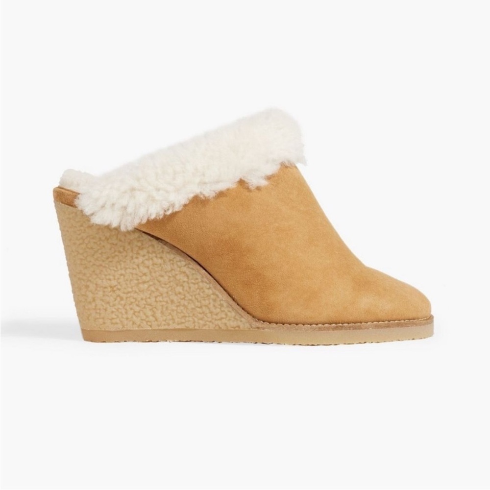 Isabel Marant Takita Shearling wedge mules - Picture 2 of 9